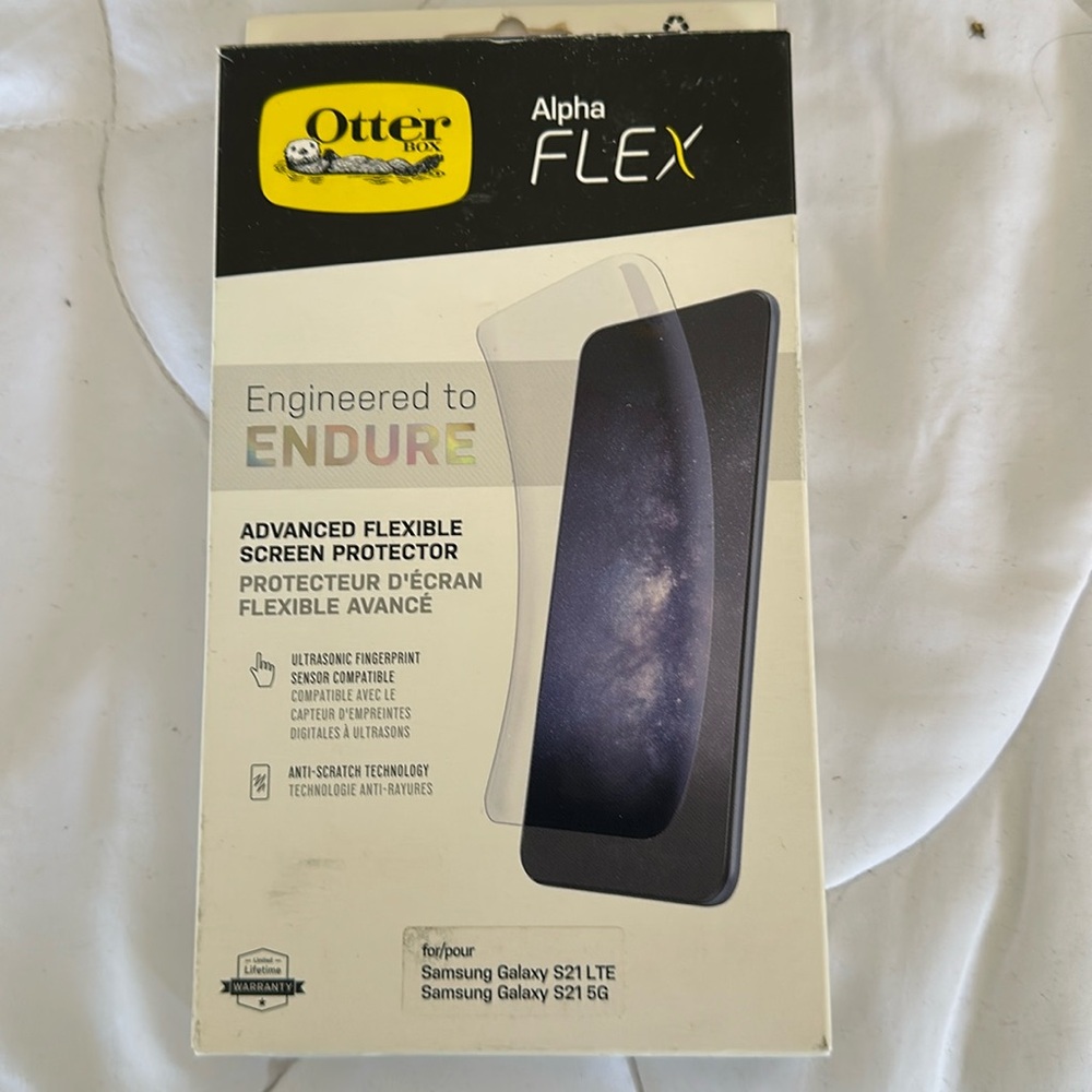 OTTERBOX SCREEN PROTECTOR FITS SAMSUNG GALAXY S21 LTE AND SAMSUNG GALAXY S21 5G